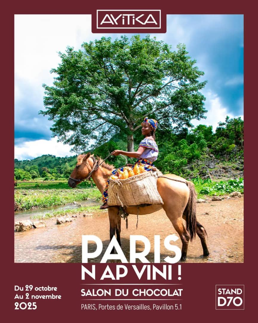 AYITIKA brille au Salon du Chocolat de Paris 2025